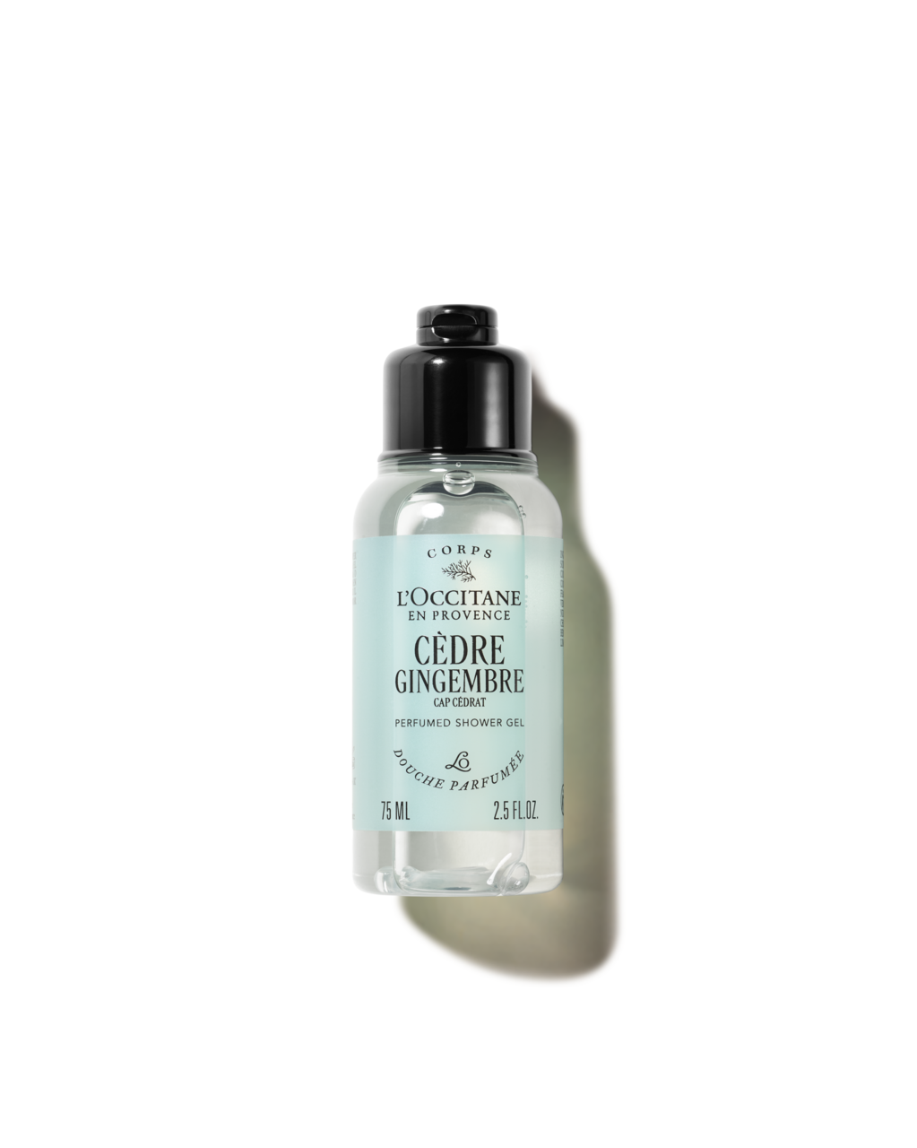 Sabonete L&iacute;quido Corporal Perfumado C&egrave;dre Gingembre 75mL (Cap Cedrat), , large